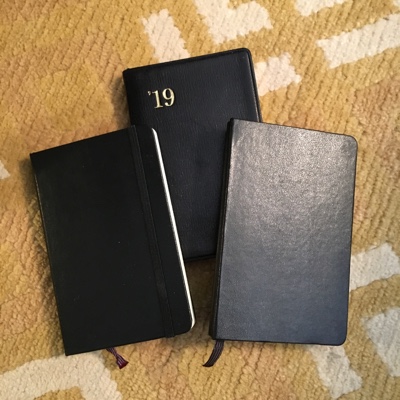 Daily carry notebooks I'm using now: Nolty and Moleskines