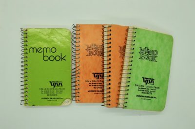 vernon mcmillan spiral notebooks