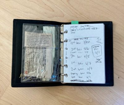 No-Name Pocket Filofax, 1990s | Notebook Stories