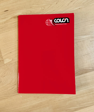 colon school notebook from chile south america