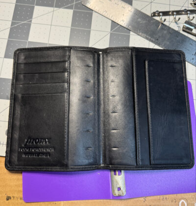 de-ringed pocket slim filofax