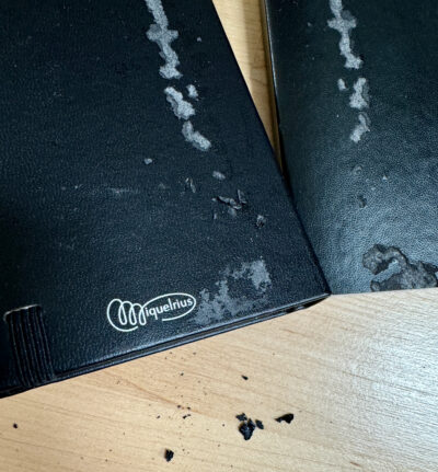 notebook covers falling apart