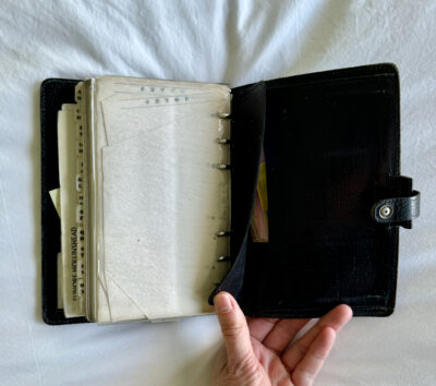 Filofax Winchester 4CLF7/8 back pocket