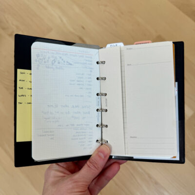 plotter inserts in brunnen pocket looseleaf