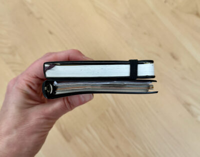 brunnen pocket looseleaf notebook vs. moleskine