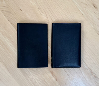 brunnen pocket looseleaf notebook vs. filofax guildford pocket extra slim