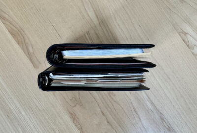 brunnen pocket looseleaf notebook vs. filofax guildford pocket extra slim